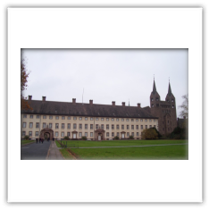 Schloss Corvey Westwerk der Abteikirche