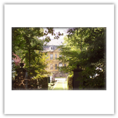 Schloss Vinsebeck Eingangsportal mit Wappen