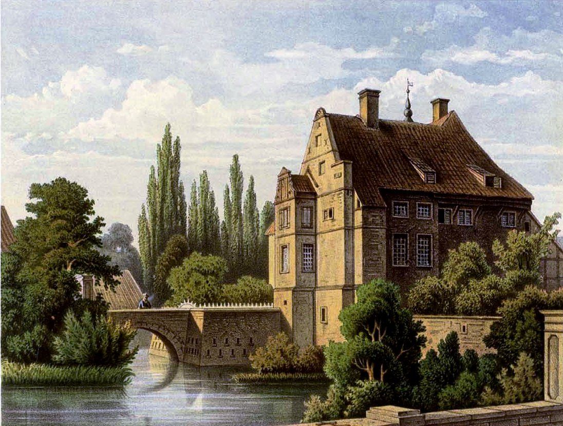 Haus Vorhelm historische Ansicht